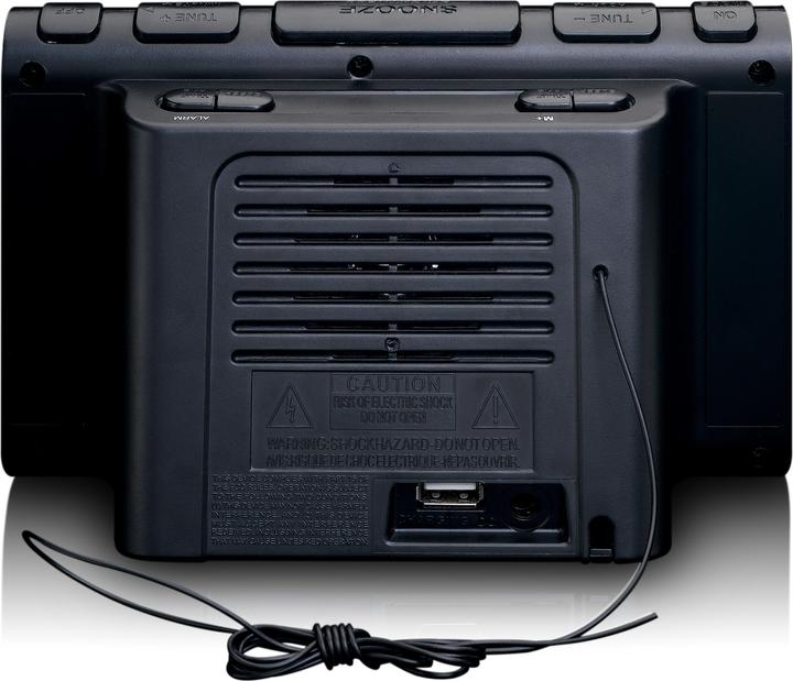 Image du produit Lenco Radio-réveil CR-525BK