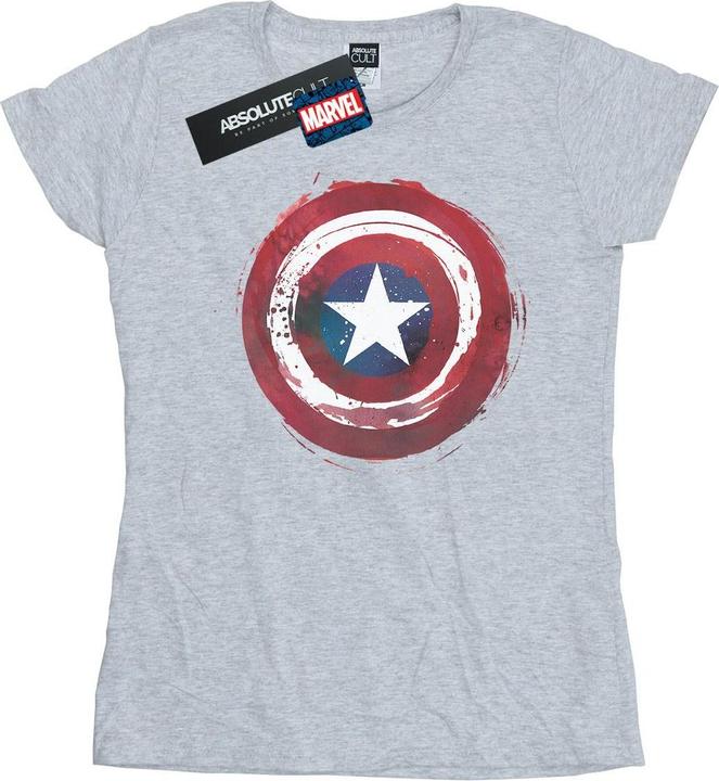 Captain America Splatter Shield TShirt (XL)