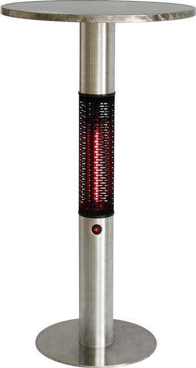 Produktbild Jet-Line Tisch mit Heizfunktion Capella Edelstahl Heizstrahler 1500 W