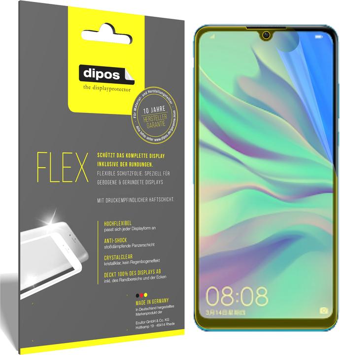 Immagine prodotto Dipos Pellicola Protettiva Full-Cover 3D (2 Pezzo/i, Huawei P30 Lite)