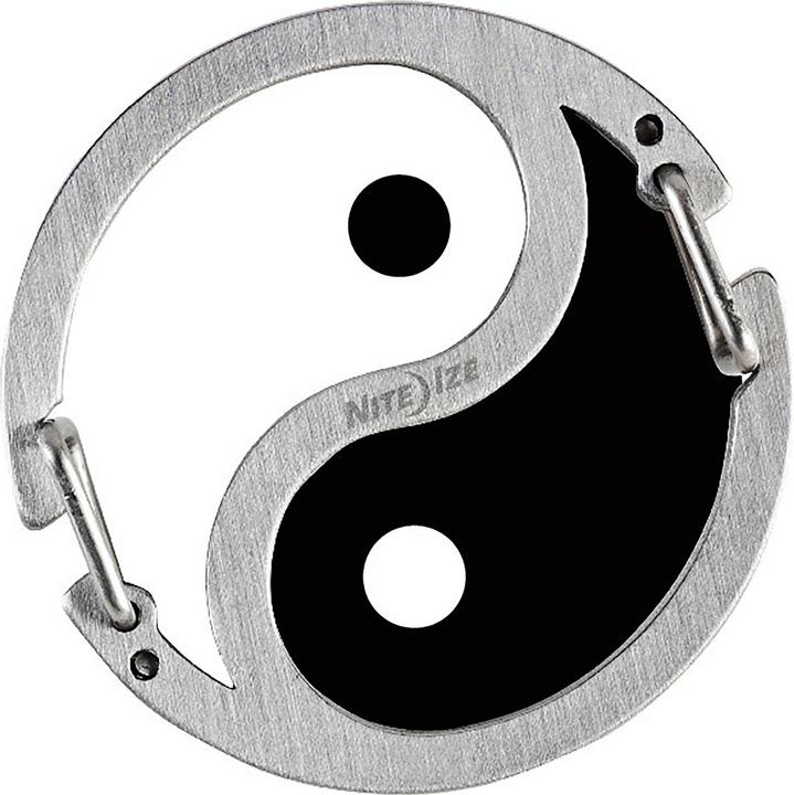Actual product image Nite Ize Medallion YinYang Key Carabiner