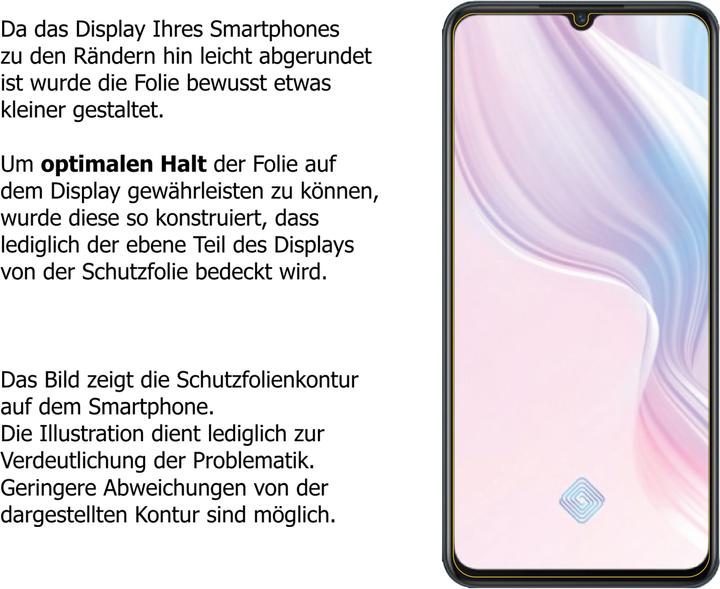 Actual product image Dipos Screen Protector Crystalclear (5 Piece, Vivo Y9s)