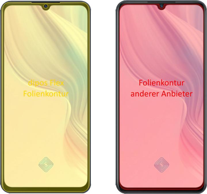 Produktbild Dipos Displayschutzfolie Full-Cover 3D (2 Stück, Vivo Z1x)