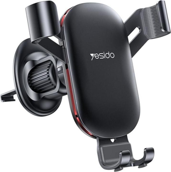 Yesido Gravity Sensor Phone Holder for Car Air Vent - Black