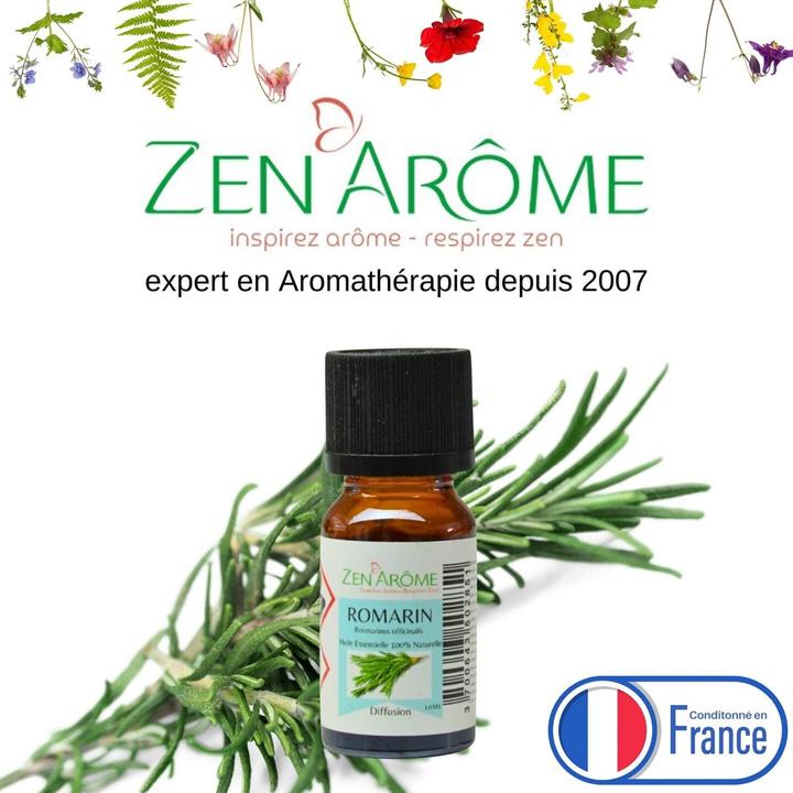 Produktbild Zen Arôme Raumduft Duftöl ätherisches Rosmarin Aromaöl No.47