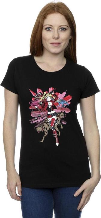 Produktbild Harley Quinn Hyänen TShirt aus Baumwolle (S)