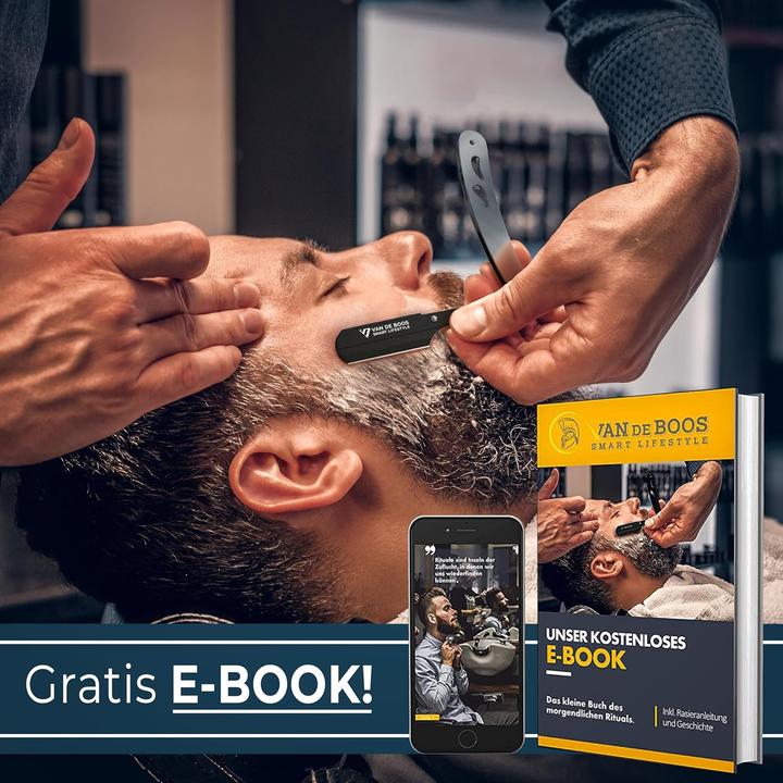 Produktbild Van de Boos Rasiermesser-Set mit 100 Wechselklingen
