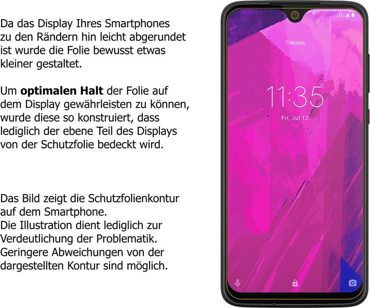 Actual product image Dipos Screen Protector Anti-Shock (1 Piece, T-Mobile Revvlry Plus)