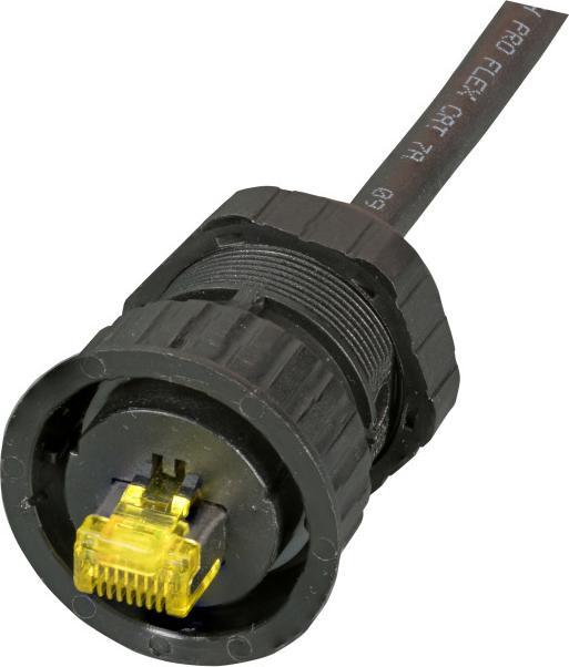 Image du produit EFB Elektronik Presse-étoupe IP68 pour RJ45 HRS TM11/21/31 St, fermeture à baïonnette