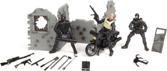Produktbild MC Toy Centre S.W.A.T. Action Figur 3-bigpack Type C 1:18