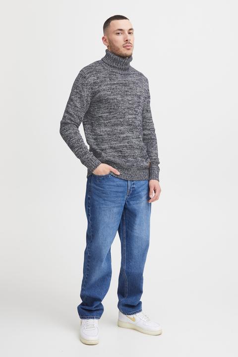 Image du produit Solid Philaremo Pull-Over À Col Roulé Pull Tricot Pour Homme Avec Col Roulé 100% Coton (XXL)