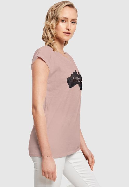Produktbild Merchcode Ladies Australia Extended Shoulder Tee - 113109 (L)