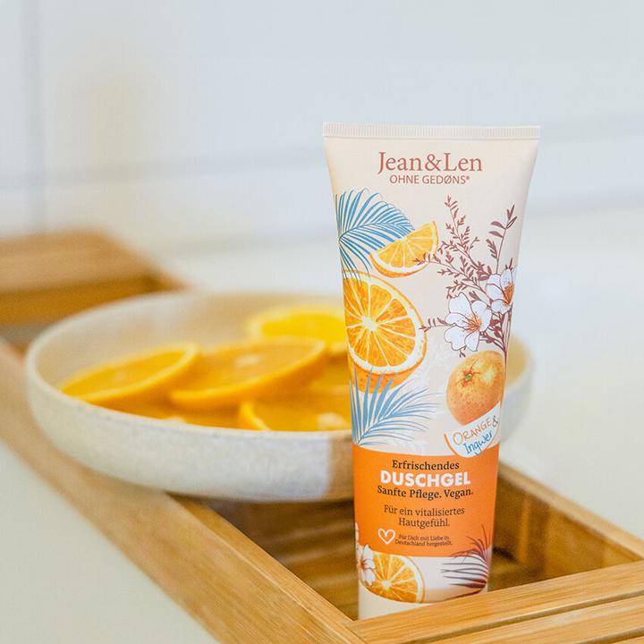 Actual product image Jean & Len Jean&Len dušigeel apelsin ja ingver 250 ml (250 ml)