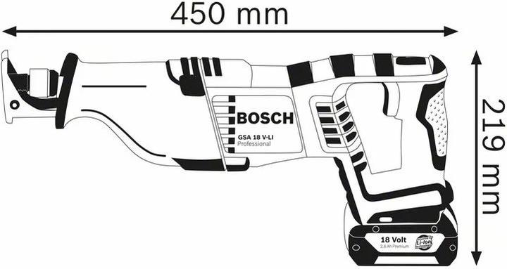 Produktbild Bosch Professional GSA 18V-LI
