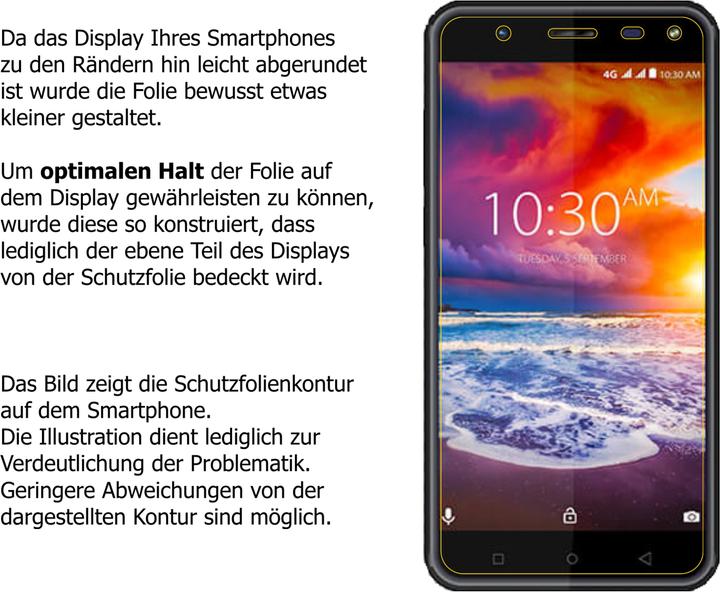 Immagine prodotto Dipos Pellicola Protettiva Anti-Shock (2 Pezzo/i, Karbonn Titanium Jumbo 3)