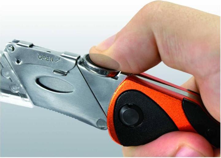 Produktbild Bahco Klappbares Universal-Sportmesser mit Aluminium-Griff, 160 mm (Cutter)