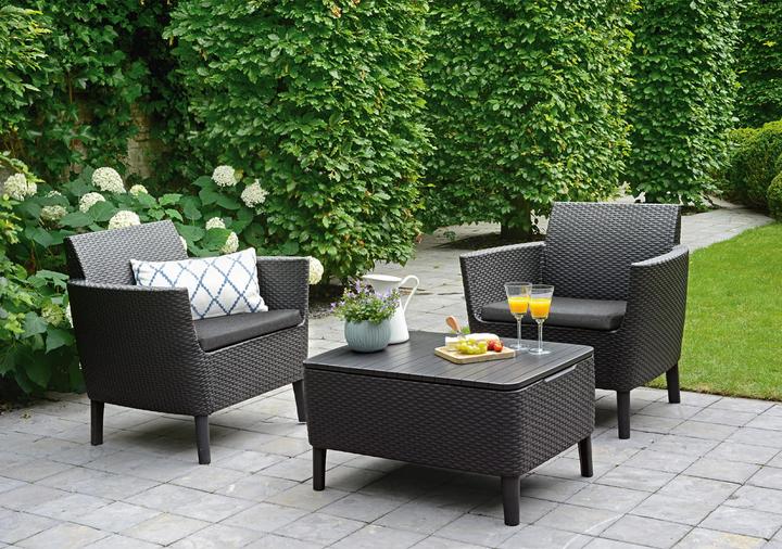 Image du produit Keter Salemo Balcony Set With Cushions - Fauteuils
