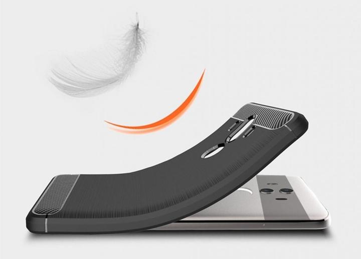 Produktbild Screenguard Huawei Mate 10 Pro Hülle Carbon Brushed Soft TPU (Huawei Mate 10 Pro)