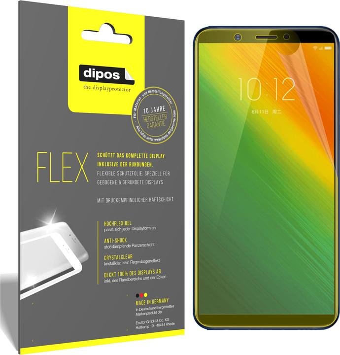 Actual product image Dipos Screen Protector Full-Cover 3D (2 Piece, Lenovo K5 Note)