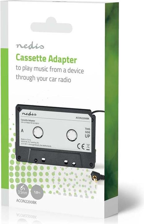 Image du produit Nedis Adaptateur de cassette auxiliaire