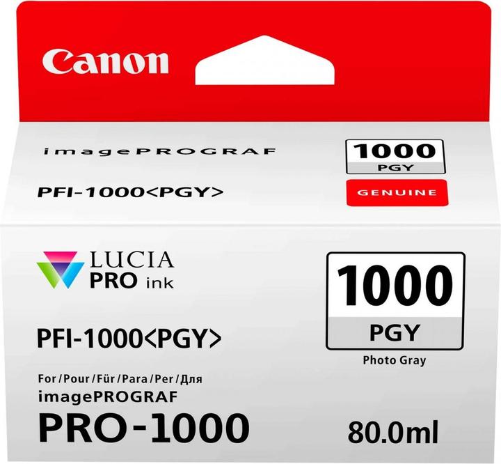 Energy Label Canon Pfi-1000 (PGY)
