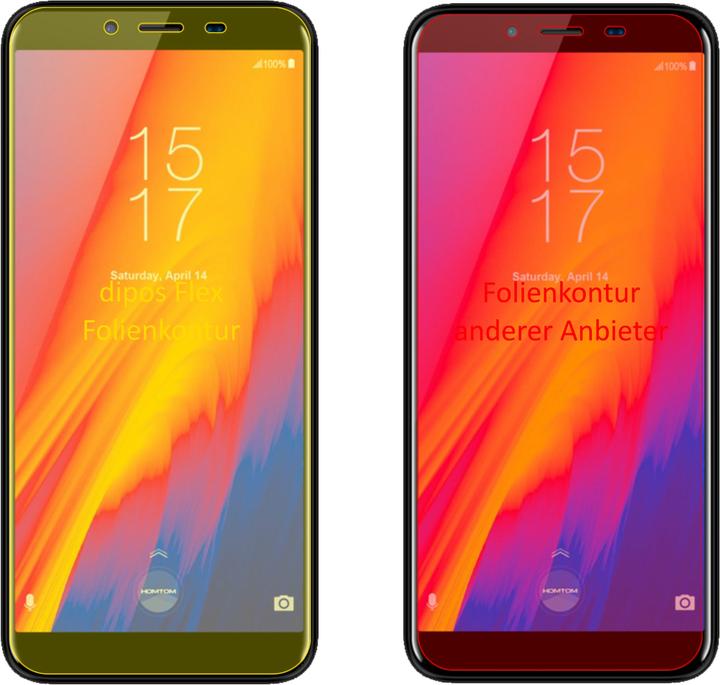 Immagine prodotto Dipos Pellicola Protettiva Full-Cover 3D (2 Pezzo/i, HomTom S99)