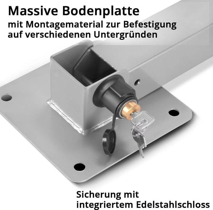 Produktbild Stahlwerk Parkplatzsperre
