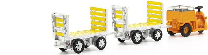 Actual product image Ace SBB NEFAG tractor 3-wheel with 2 trolleys SBB