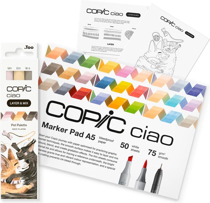 Actual product image Copic Marker Ciao (Multicoloured, 7 mm, 1 x)