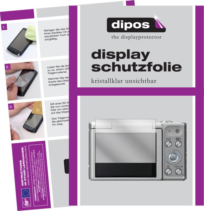 Actual product image Dipos Screen Protector Crystalclear (Screen protector, Lumix DMC-SZ10)