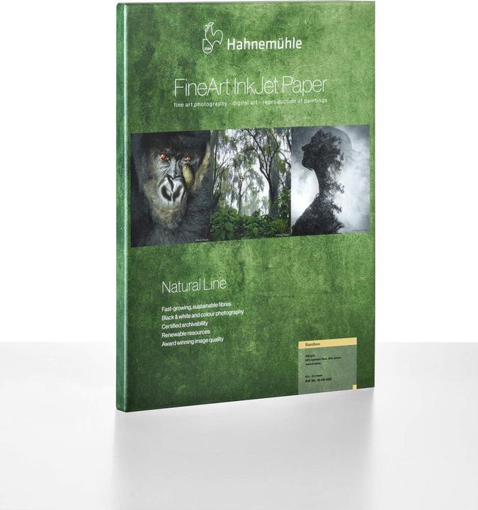 Productafbeelding Hahnemühle Bamboe A 3+ 290 g, 25 vellen, natuurlijk wit (290 g/m², A3+, 25 x)