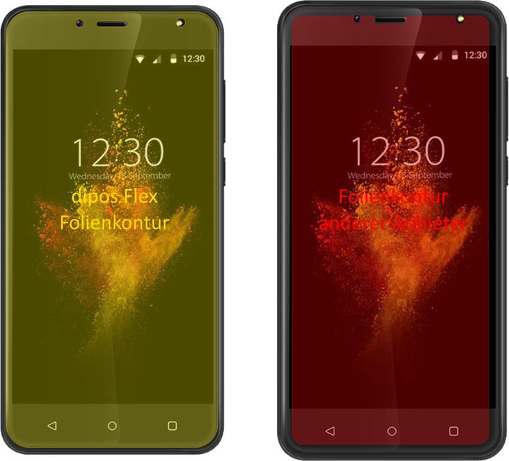 Immagine prodotto Dipos Pellicola Protettiva Full-Cover 3D (3 Pezzo/i, Wieppo S6 Lite)