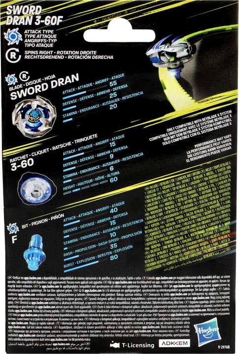 Image du produit Hasbro Beyblade X (Multilingue)
