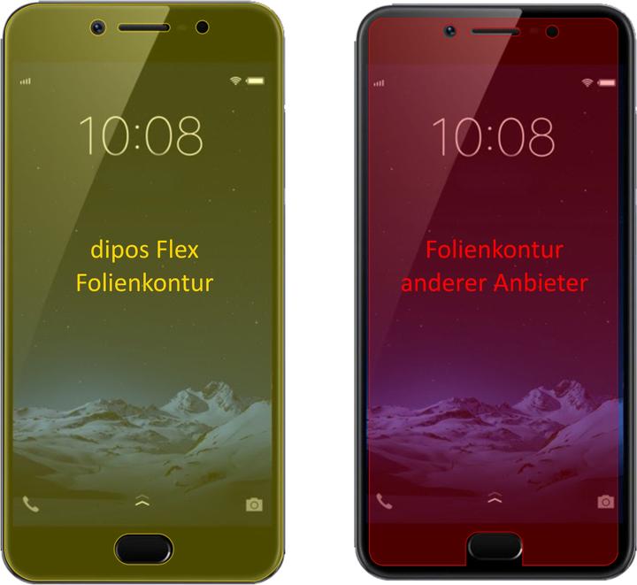 Produktbild Dipos Displayschutzfolie Full-Cover 3D (3 Stück, Vivo Y69)