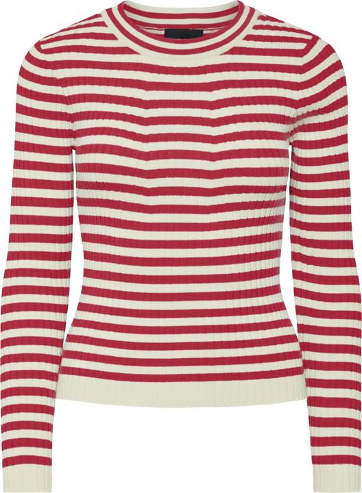 Pieces Pccrista Ls O-Neck Knit Noos Bc