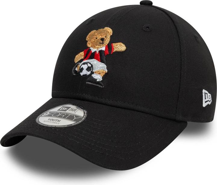 Produktbild New Era 9Forty Kinder Cap - AC MAILAND schwarz BEAR - Child (52, 53, 54)