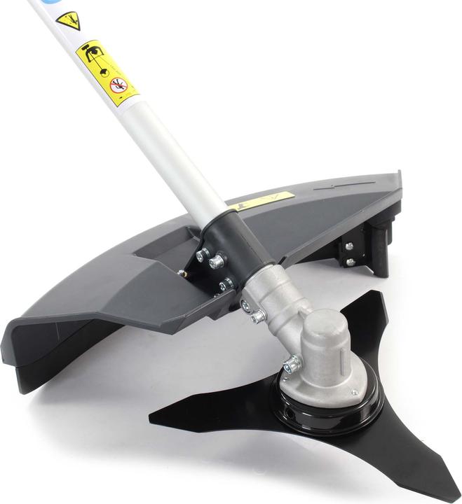 Actual product image Wiltec 4-in-1 Multi Gardening Tool with 2-stroke Motor incl. Extension e.g. Hedge Shears Pole Pruner (Weed whacker, Garden machinery attachment)