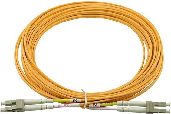 Actual product image BlueOptics Duplex fibre optic patch cable LC-LC multimode OM2 20 metres (20 m)