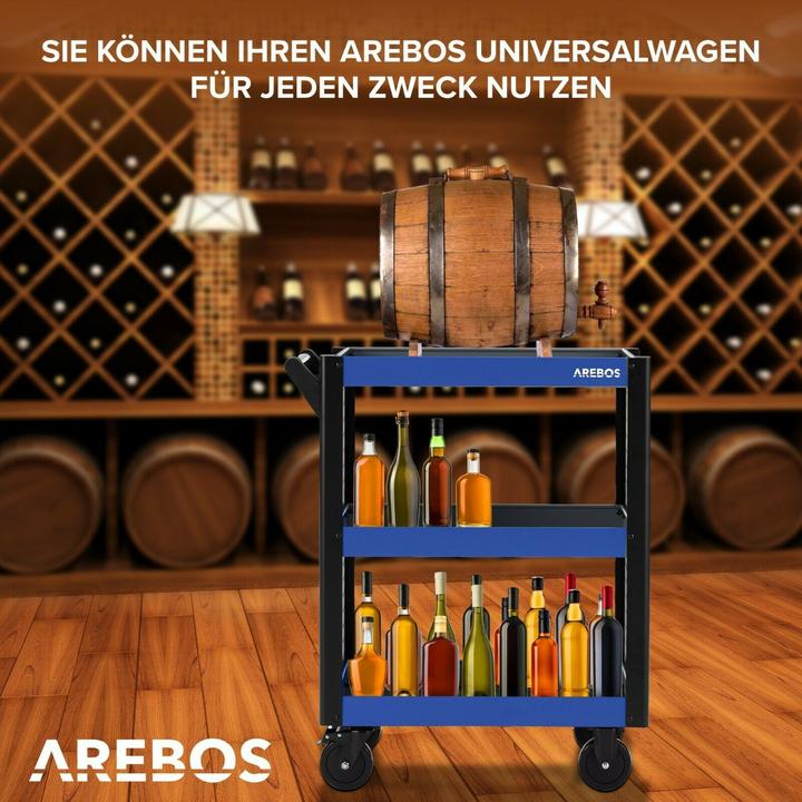 Produktbild Arebos Servicewagen (120 kg)