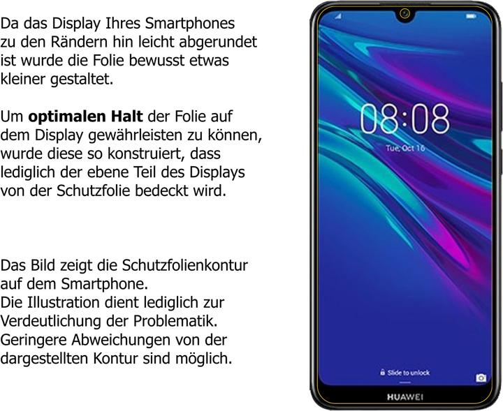 Actual product image Dipos Screen Protector Anti-Shock (2 Piece, Huawei Y6 (2019))