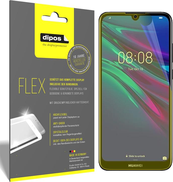 Produktbild Dipos Displayschutzfolie Full-Cover 3D (2 Stück, Huawei Y6 (2019))