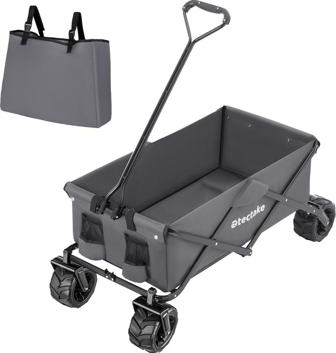 Actual product image tectake Foldable handcart