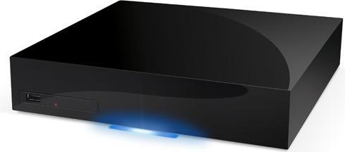 Actual product image LaCie LaCinema Black RECORD, HD Media Centre, 1000GB (1000 GB, Windows Vista, Win XP)