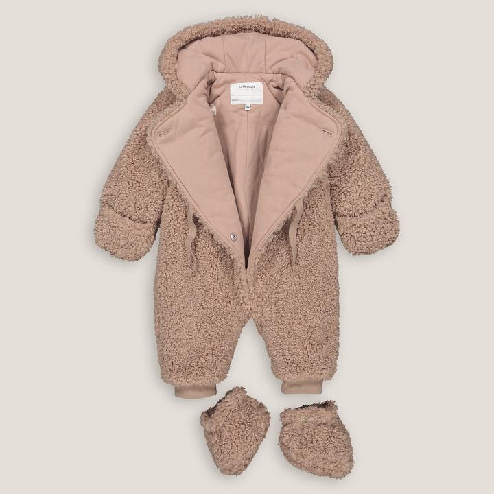 Actual product image La Redoute Collections Warm jumpsuit with hood (74)