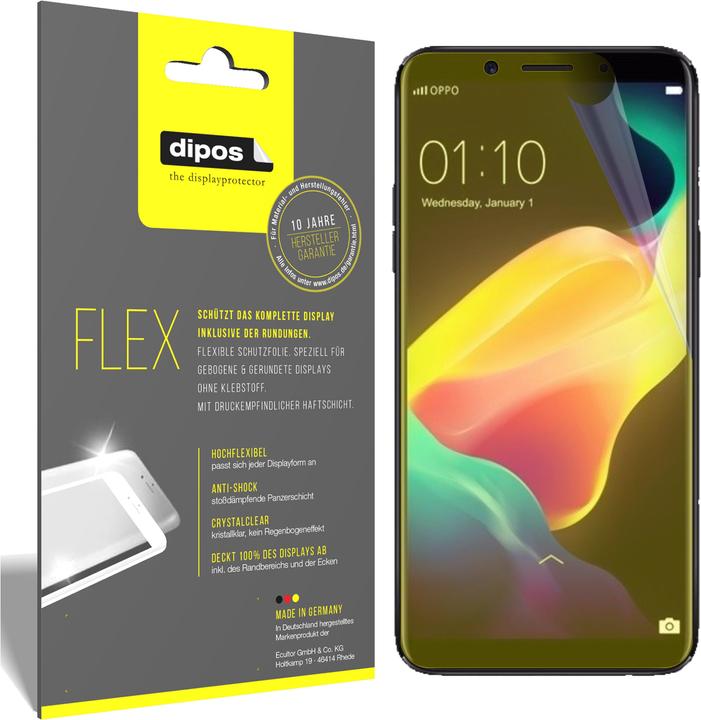 Actual product image Dipos Screen Protector Full-Cover 3D (2 Piece, Oppo F5 Youth)