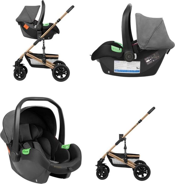 Image du produit Kikkaboo Poussette 3 en 1 Amaia