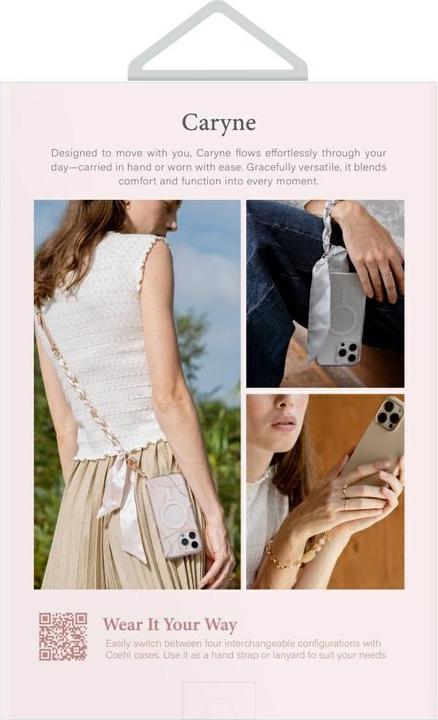 Image du produit Uniq Universal 2-in-1 phone lanyard Coehl Caryne grey