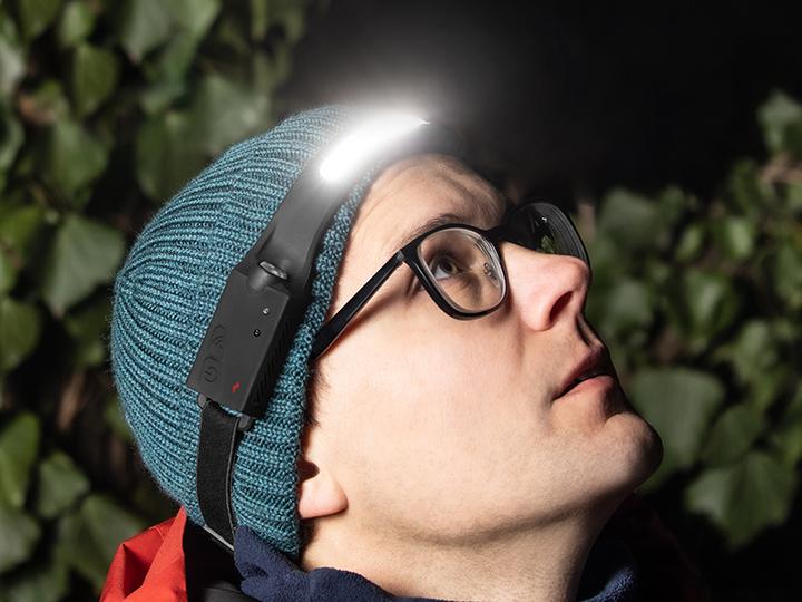 Produktbild Tracer Tra MOVE Stirnlampe mit Bewegungssensor (350 lm)