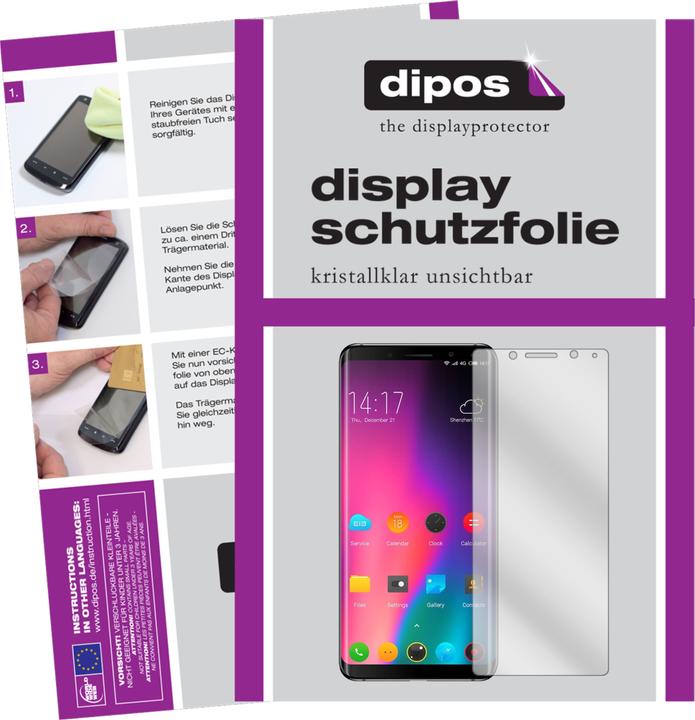 Actual product image Dipos Screen Protector Crystalclear (6 Piece, Elephone U Pro)