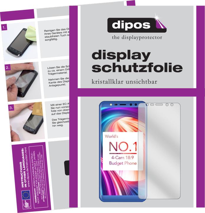 Immagine prodotto Dipos Pellicola Protettiva (6 Pezzo/i, Leagoo M9)